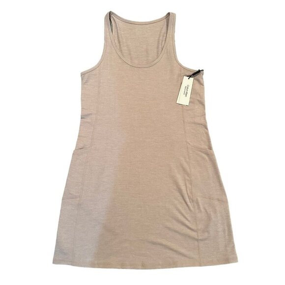 Calvin Klein Size S Secret Mauve Pink Performance Side-Pocket Exercise Dress NWT - Picture 5 of 12
